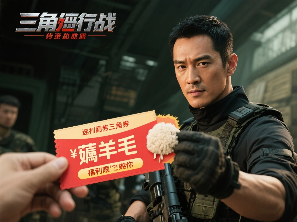 吴彦祖邀你一起赚福利！《三角洲行动》免费领取三角券